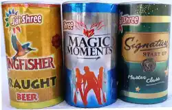 TIN BEER (3 COLOURS)
